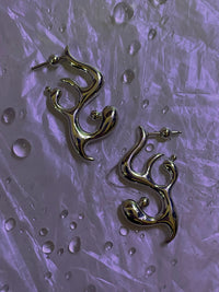 Succulent Flame Earrings-Hannah Jewett-APOC STORE