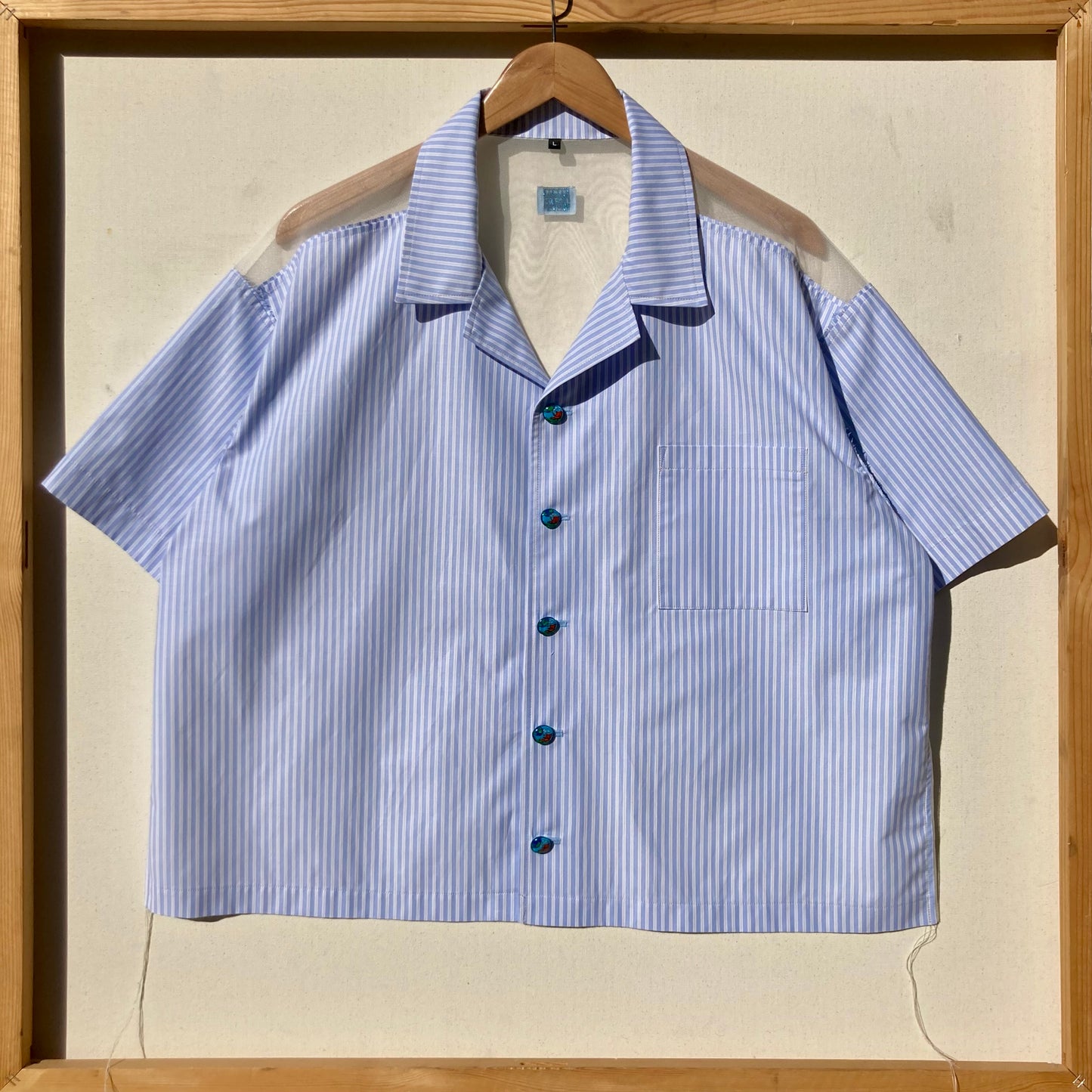 Hand-painted Button Resort Shirt-Jetpack Hom(m)e-APOC STORE