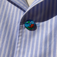 Hand-painted Button Resort Shirt-Jetpack Hom(m)e-APOC STORE