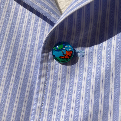 Hand-painted Button Resort Shirt-Jetpack Hom(m)e-APOC STORE