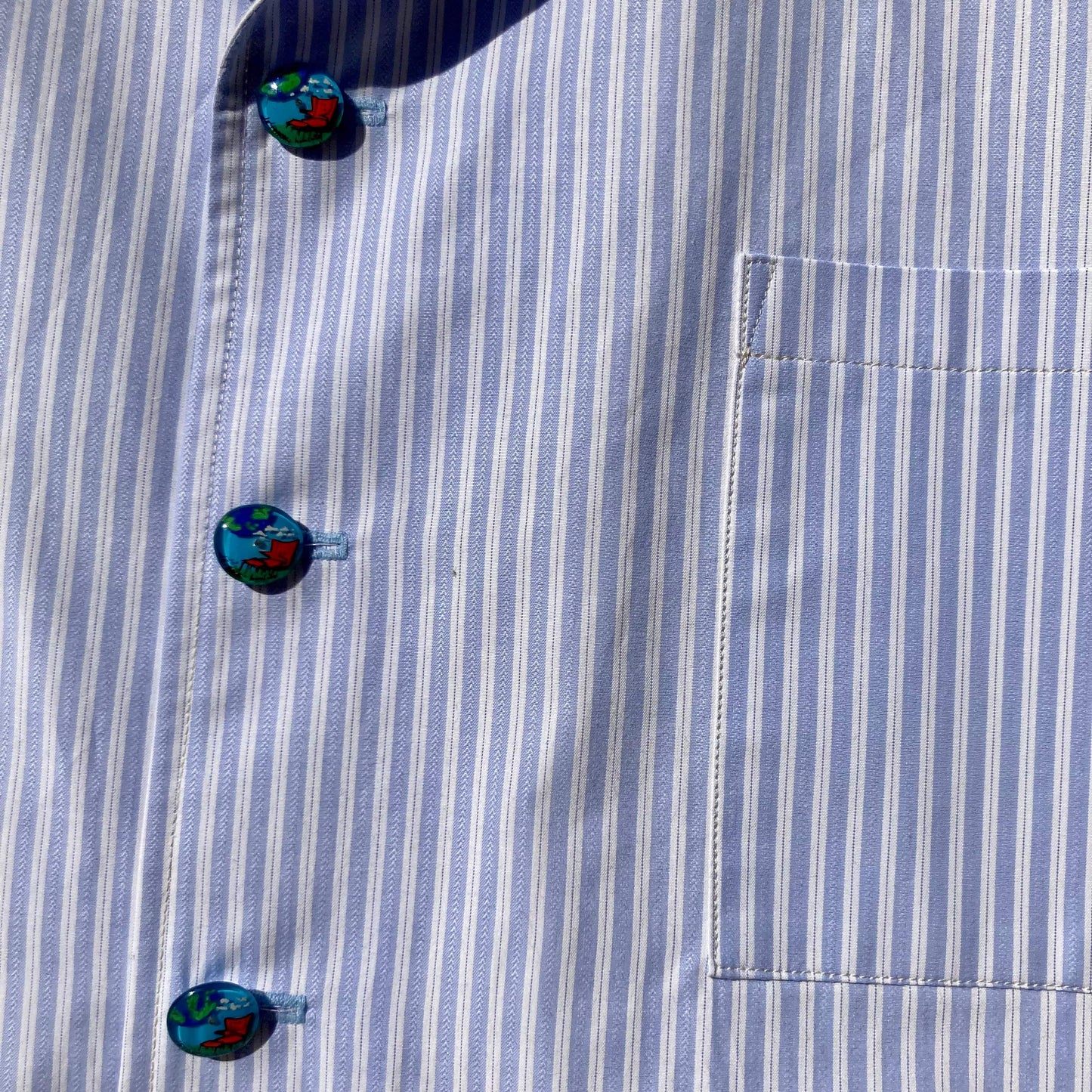 Hand-painted Button Resort Shirt-Jetpack Hom(m)e-APOC STORE