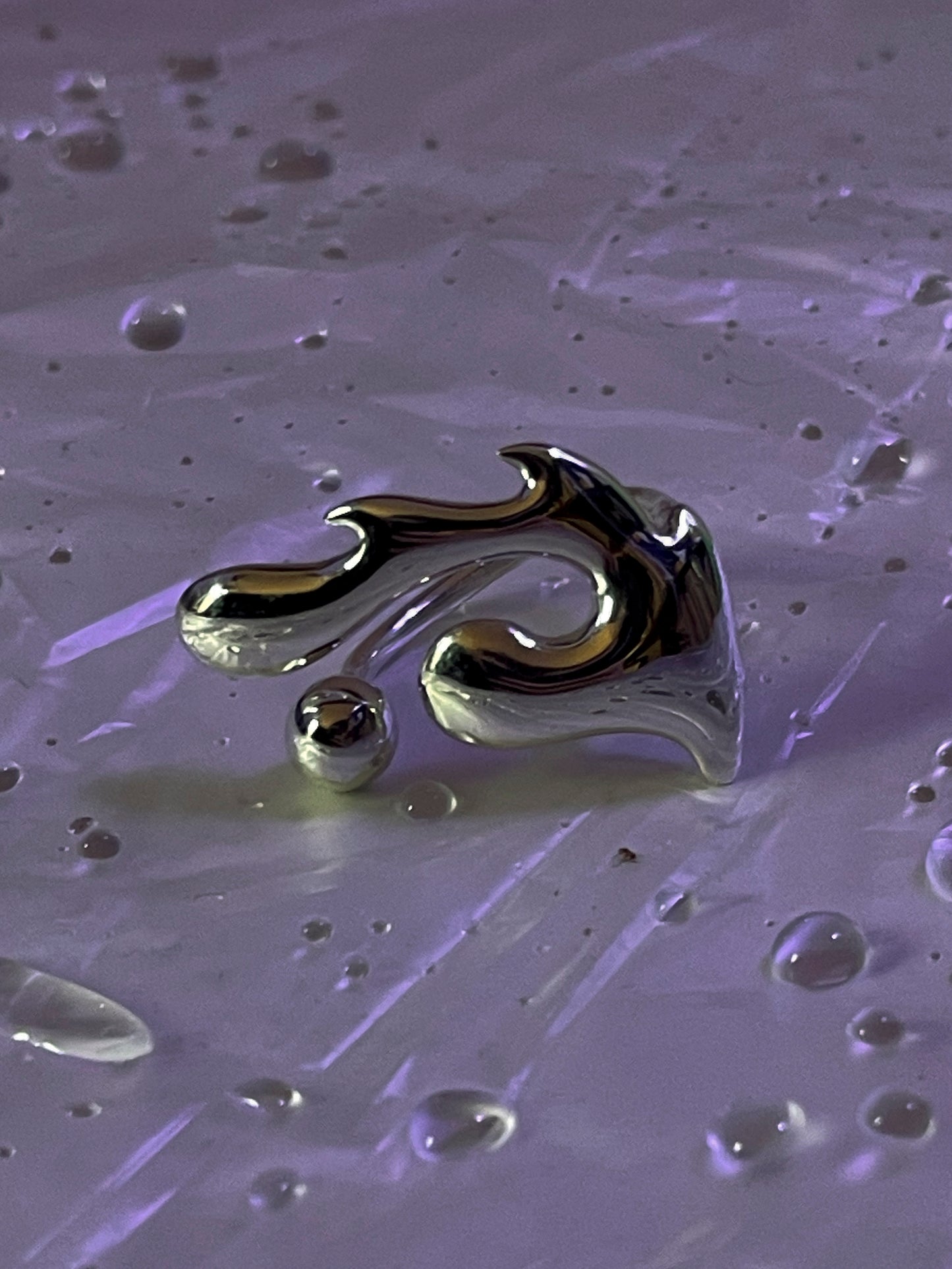 Tooth Flower Ring-Hannah Jewett-APOC STORE