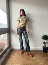 Hand Painted Jeans-Anna Castellano-APOC STORE