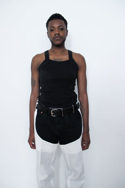 Tuli White Linen Chaps-Ella Boucht-APOC STORE