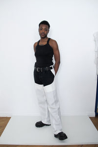 Tuli White Linen Chaps-Ella Boucht-APOC STORE