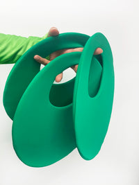 O Bag Forest Green-Sun Woo-APOC STORE