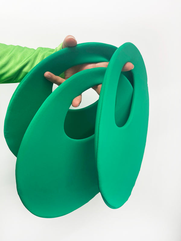 O Bag Forest Green-Sun Woo-APOC STORE