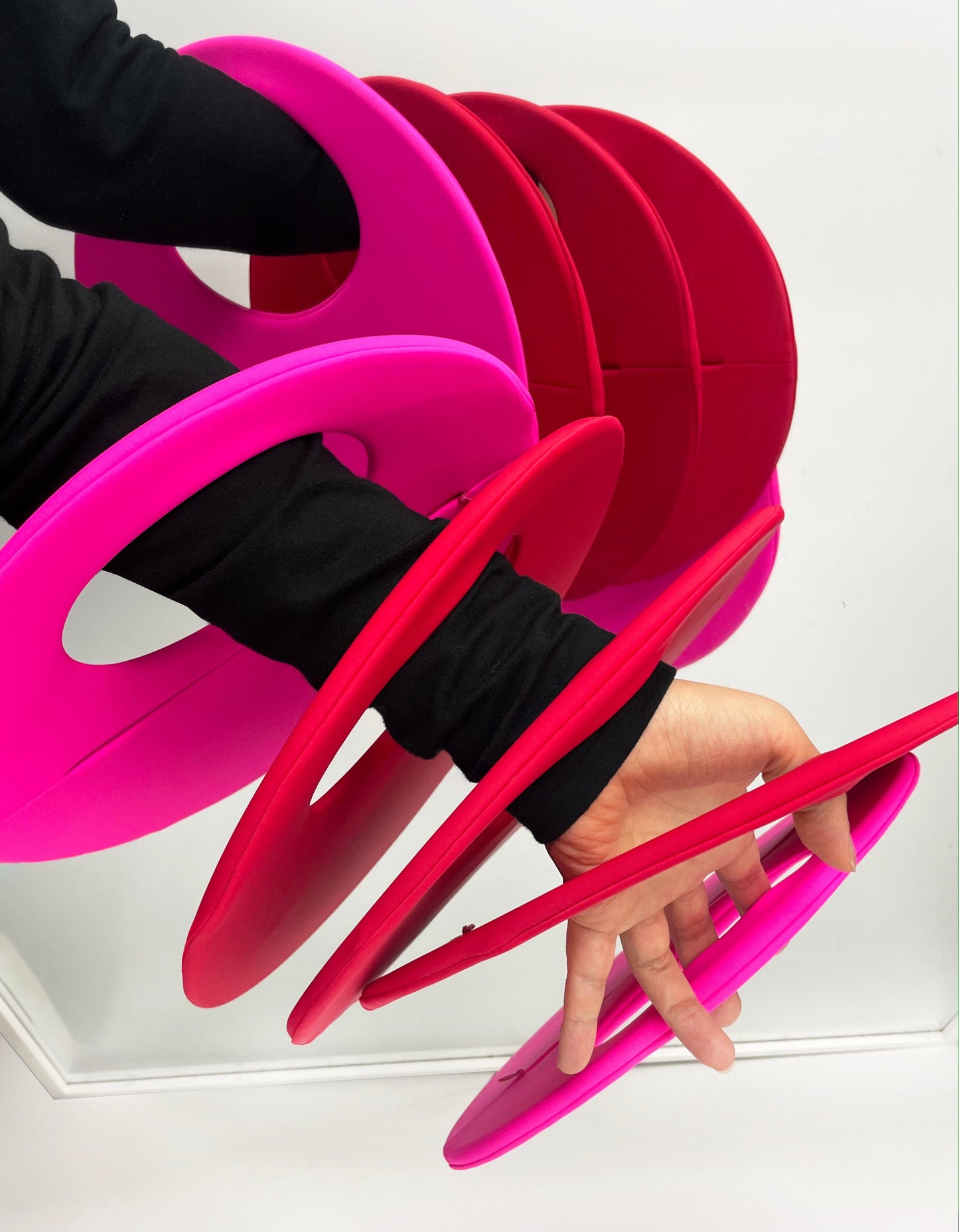 O Bag Neon Pink-Sun Woo-APOC STORE