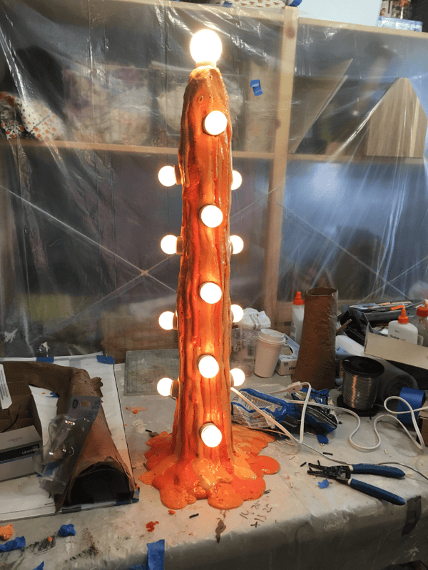 Orange Foam Light-Joseph Algieri-APOC STORE