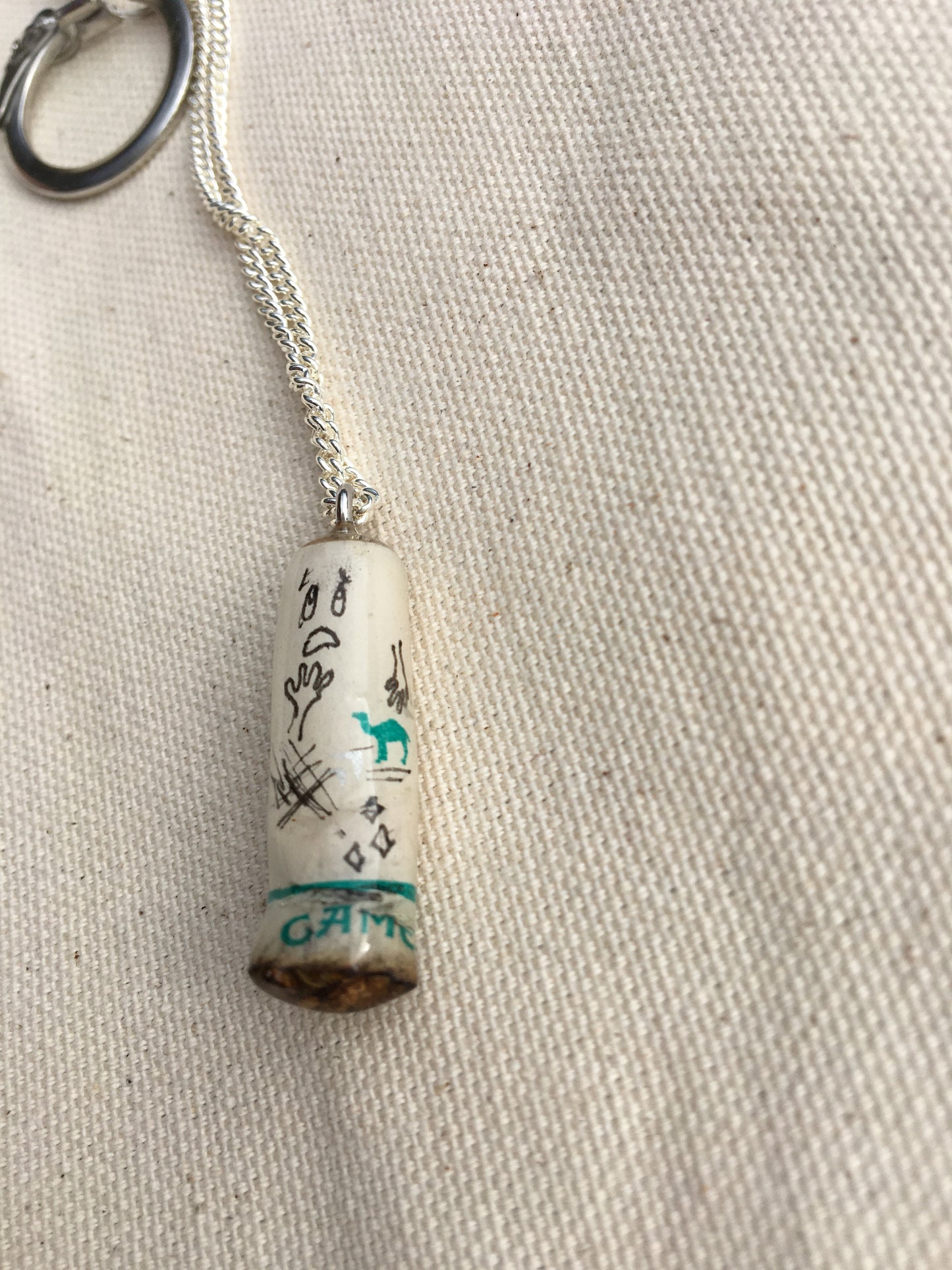 Graffiti Cigarette Butt Necklace-Jetpack Hom(m)e-APOC STORE