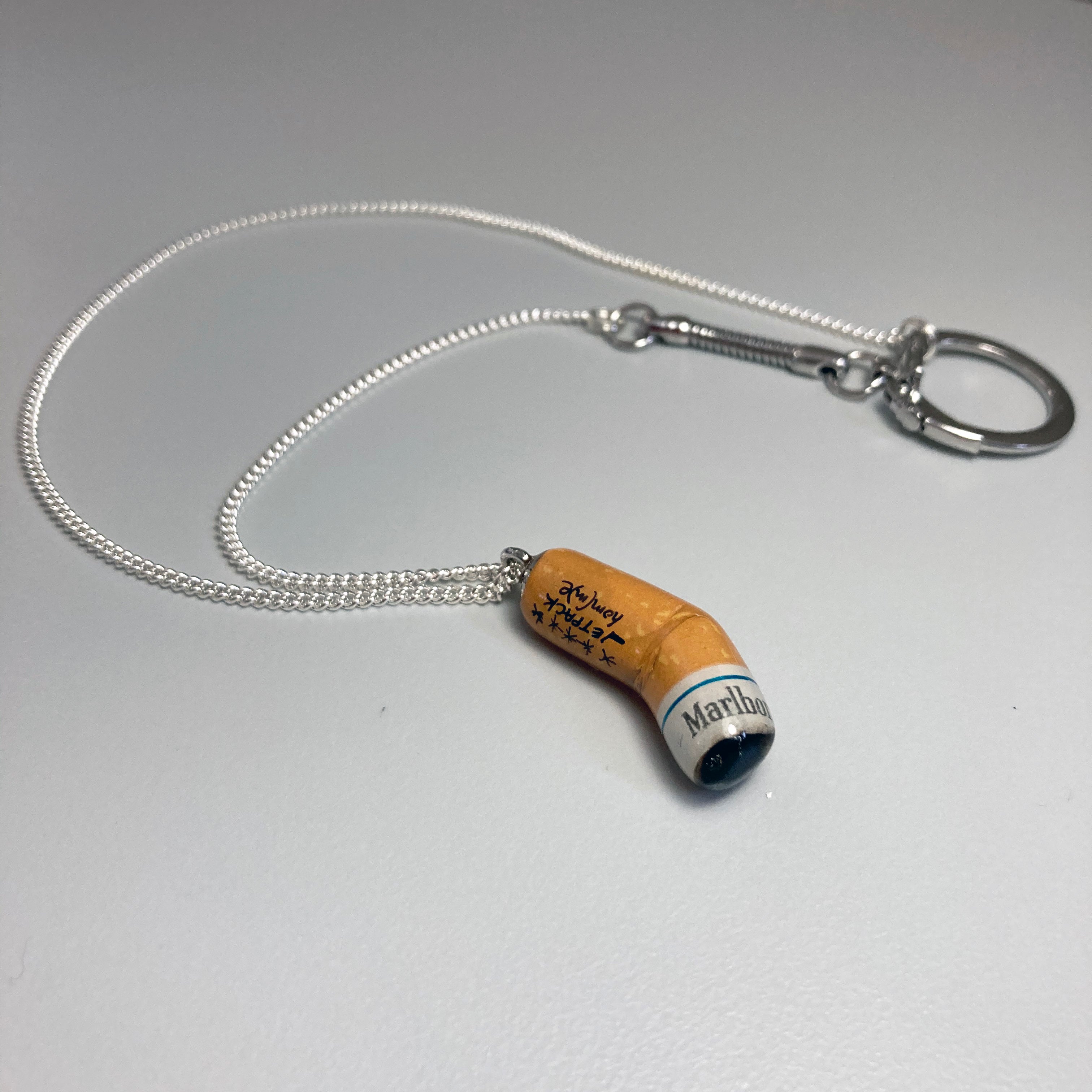 Jetpack Hom(m)e Cigarette Butt Necklace – APOC STORE