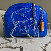 Embroidered Mini Bag Blue-Jetpack Hom(m)e-APOC STORE