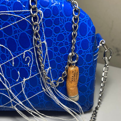 Embroidered Mini Bag Blue-Jetpack Hom(m)e-APOC STORE
