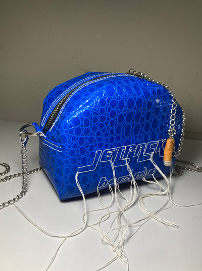 Embroidered Mini Bag Blue-Jetpack Hom(m)e-APOC STORE