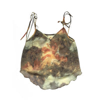 Baroque Silk Top-Polyhedron-APOC STORE