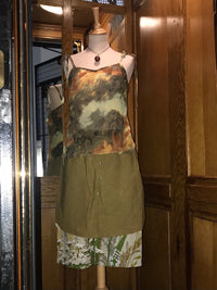 Baroque Silk Top-Polyhedron-APOC STORE