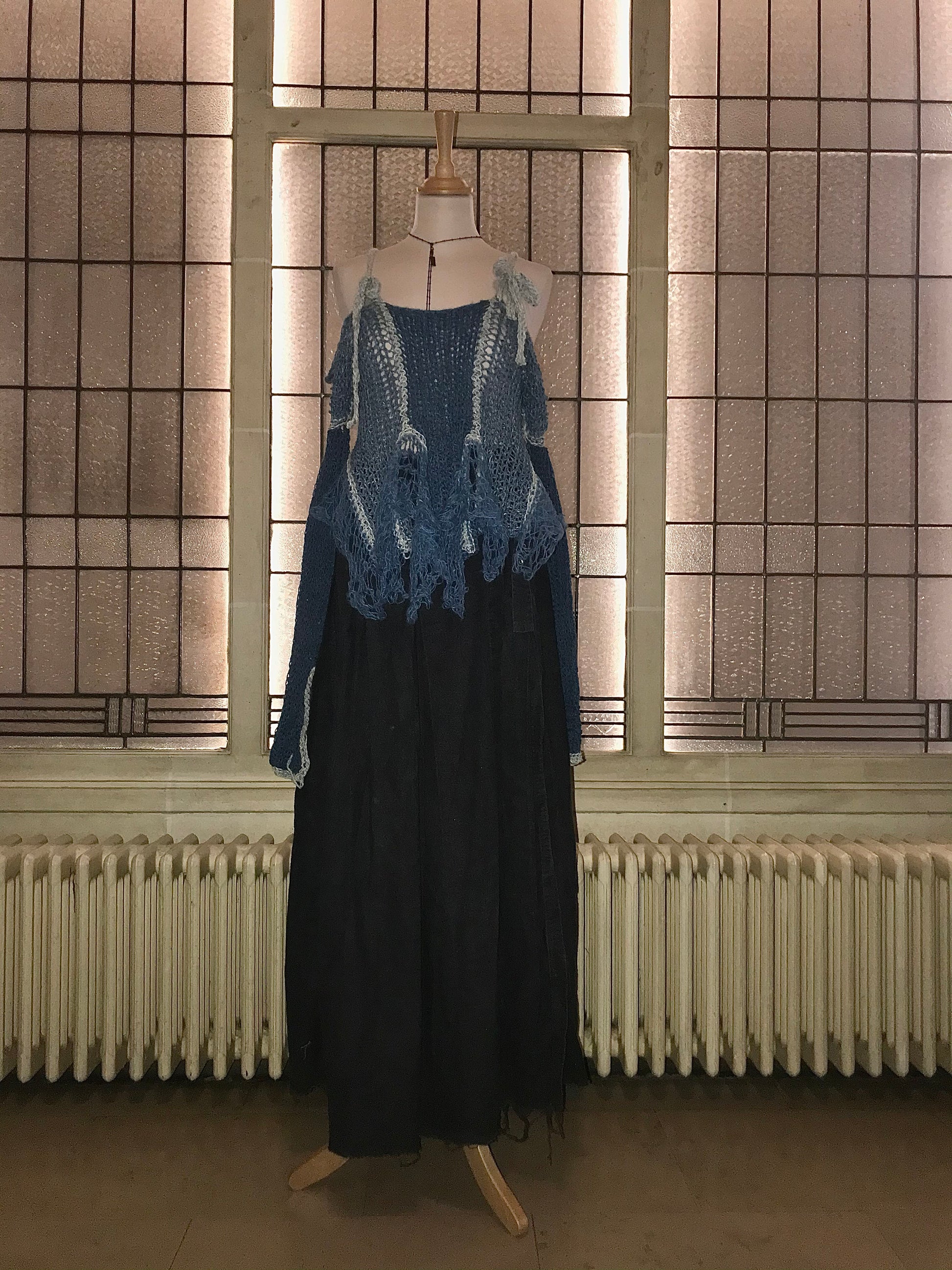 Frilled Knit-Polyhedron-APOC STORE