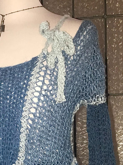 Frilled Knit-Polyhedron-APOC STORE