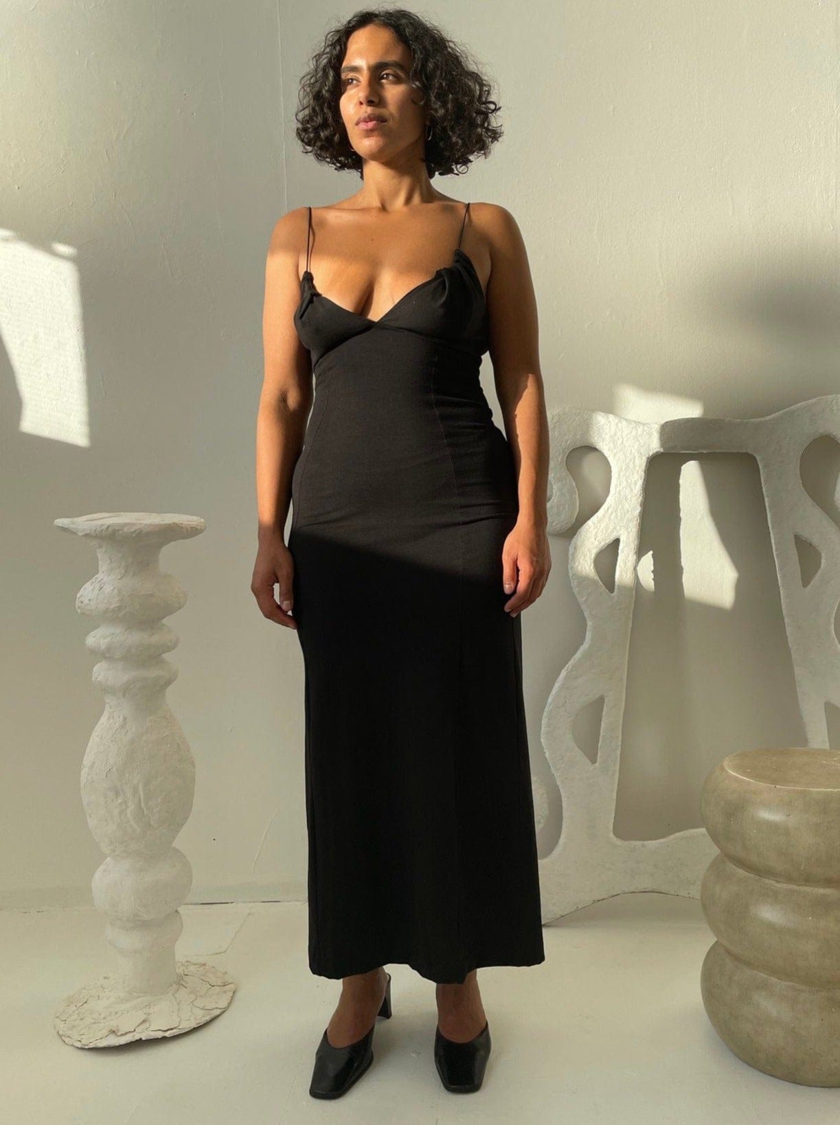 Amal Slip Dress-Nadine Mos-APOC STORE