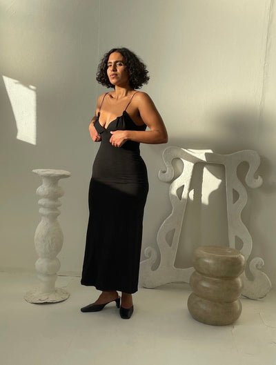 Amal Slip Dress-Nadine Mos-APOC STORE