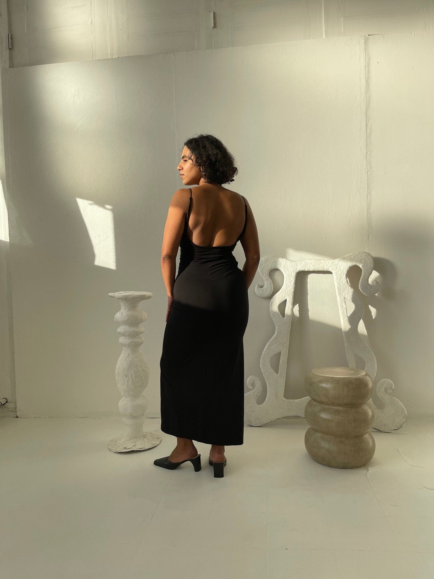 Amal Slip Dress-Nadine Mos-APOC STORE