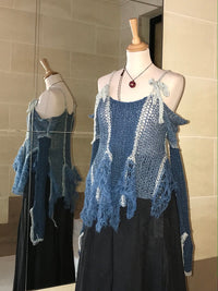 Frilled Knit-Polyhedron-APOC STORE