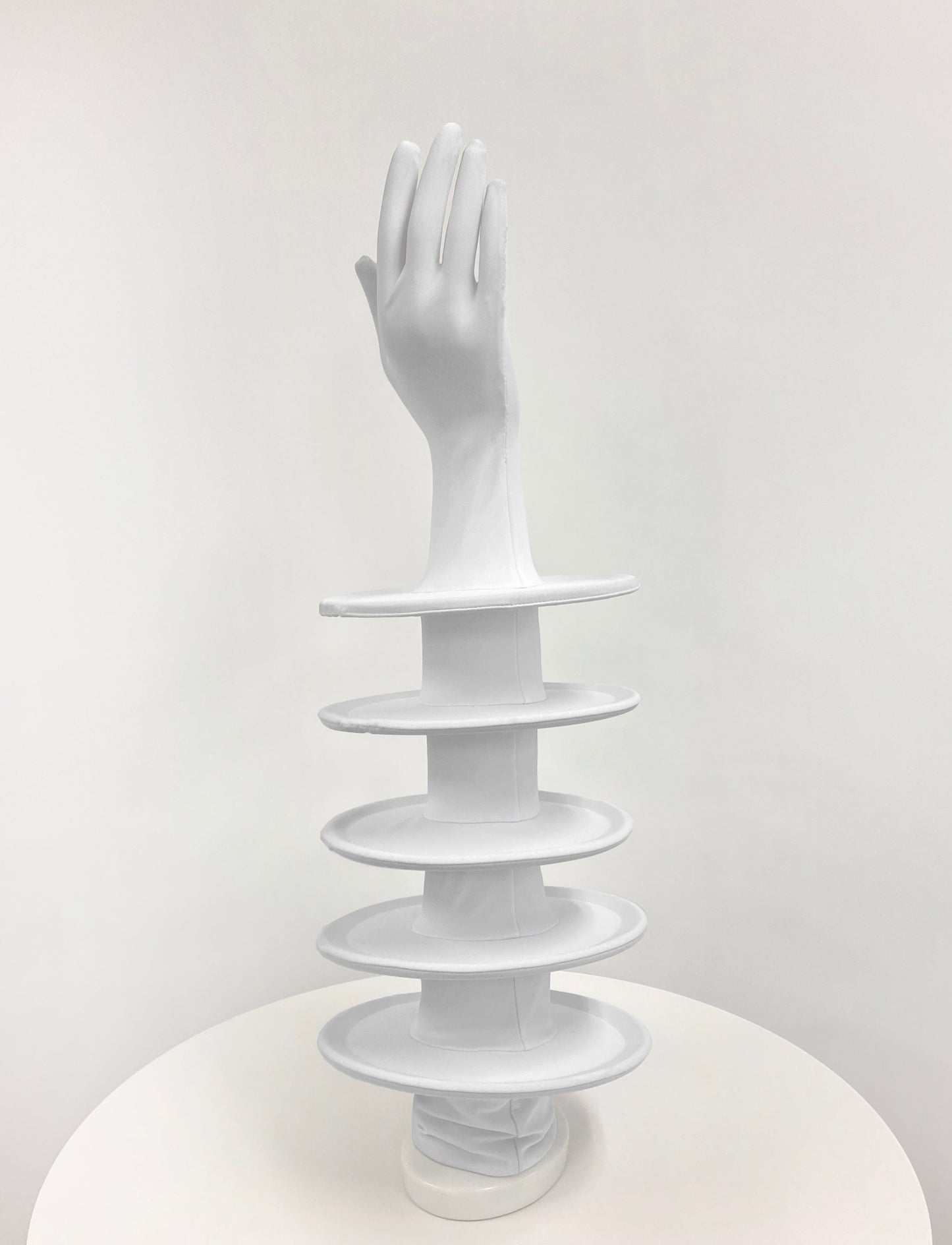 Pure White Discs Glove-Sun Woo-APOC STORE