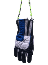 Blue and Black Neon Chain Handbag-phlegm-APOC STORE