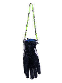 Blue and Black Neon Chain Handbag-phlegm-APOC STORE