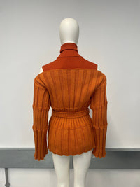Orange Wide Neck (With top)-Richard Malone-APOC STORE