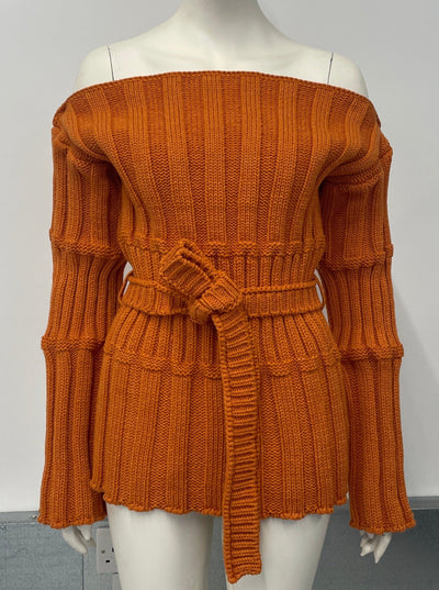 Orange Wide Neck (Without top)-Richard Malone-APOC STORE