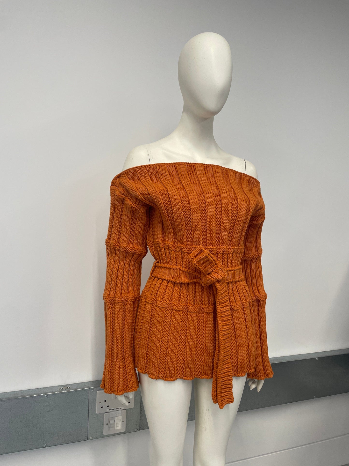 Orange Wide Neck (Without top)-Richard Malone-APOC STORE