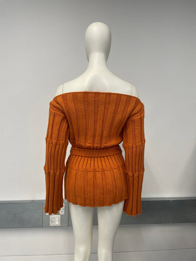 Orange Wide Neck (Without top)-Richard Malone-APOC STORE