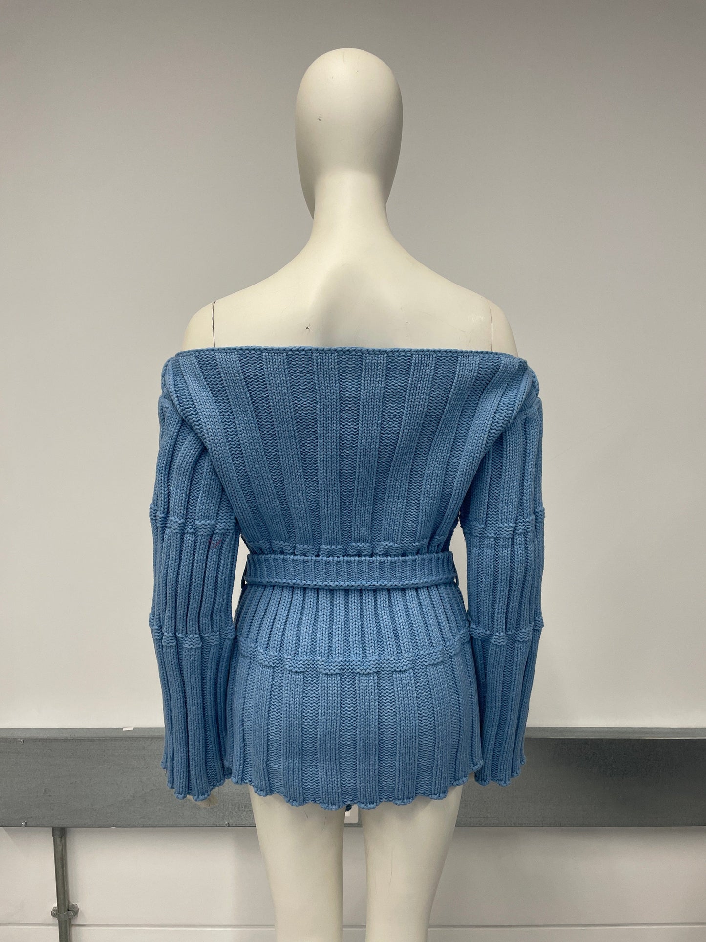 Blue Wide Neck (without top)-Richard Malone-APOC STORE