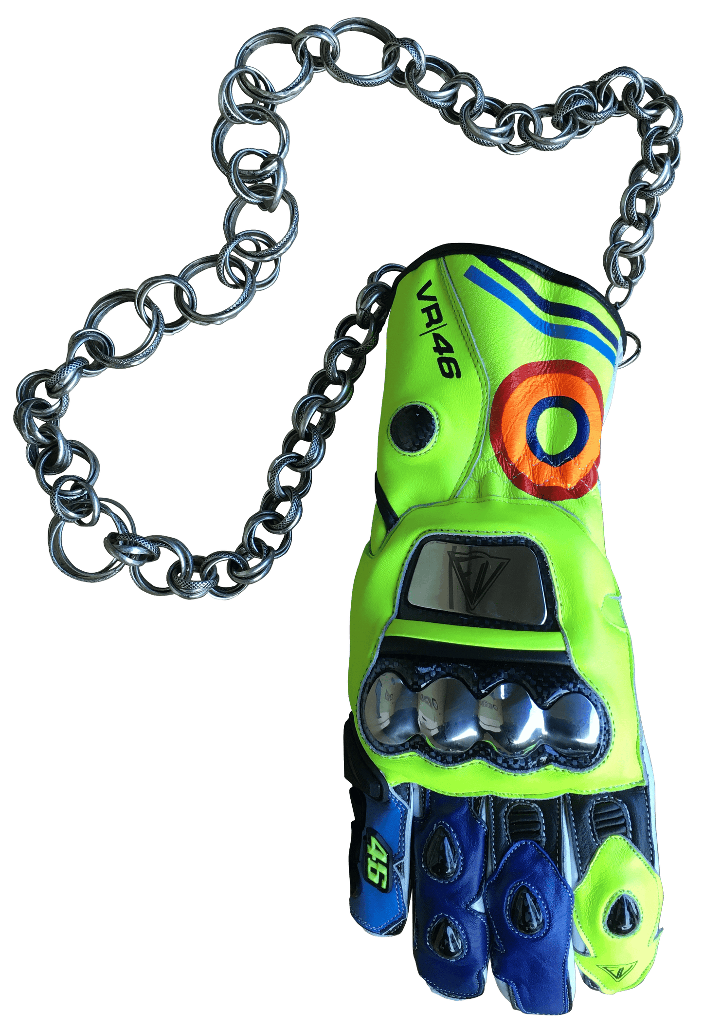 Neon Green Long Chain Handbag-phlegm-APOC STORE
