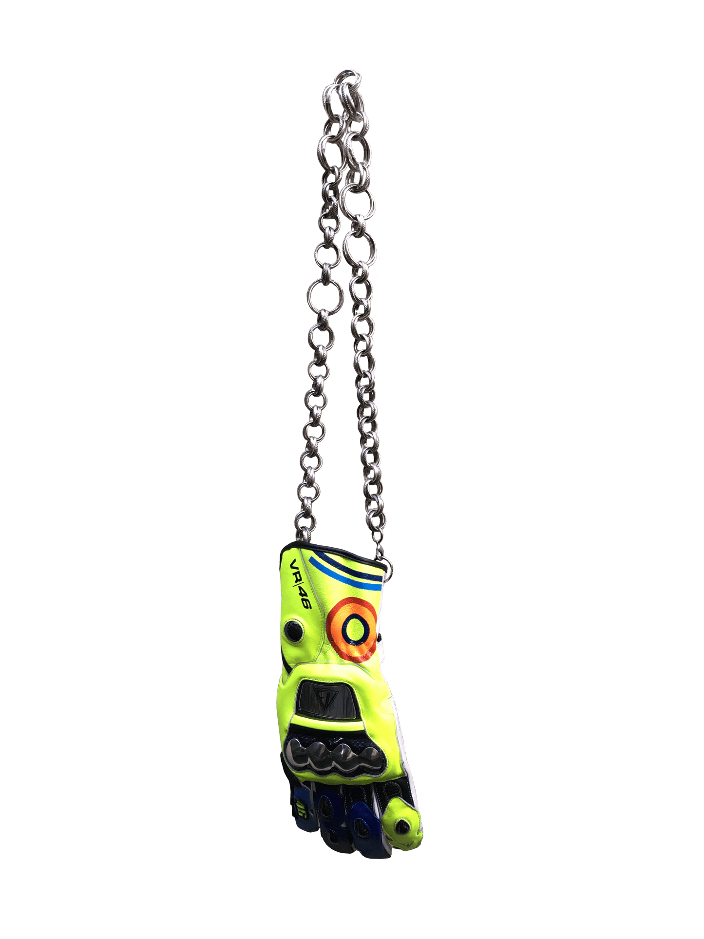 Neon Green Long Chain Handbag-phlegm-APOC STORE
