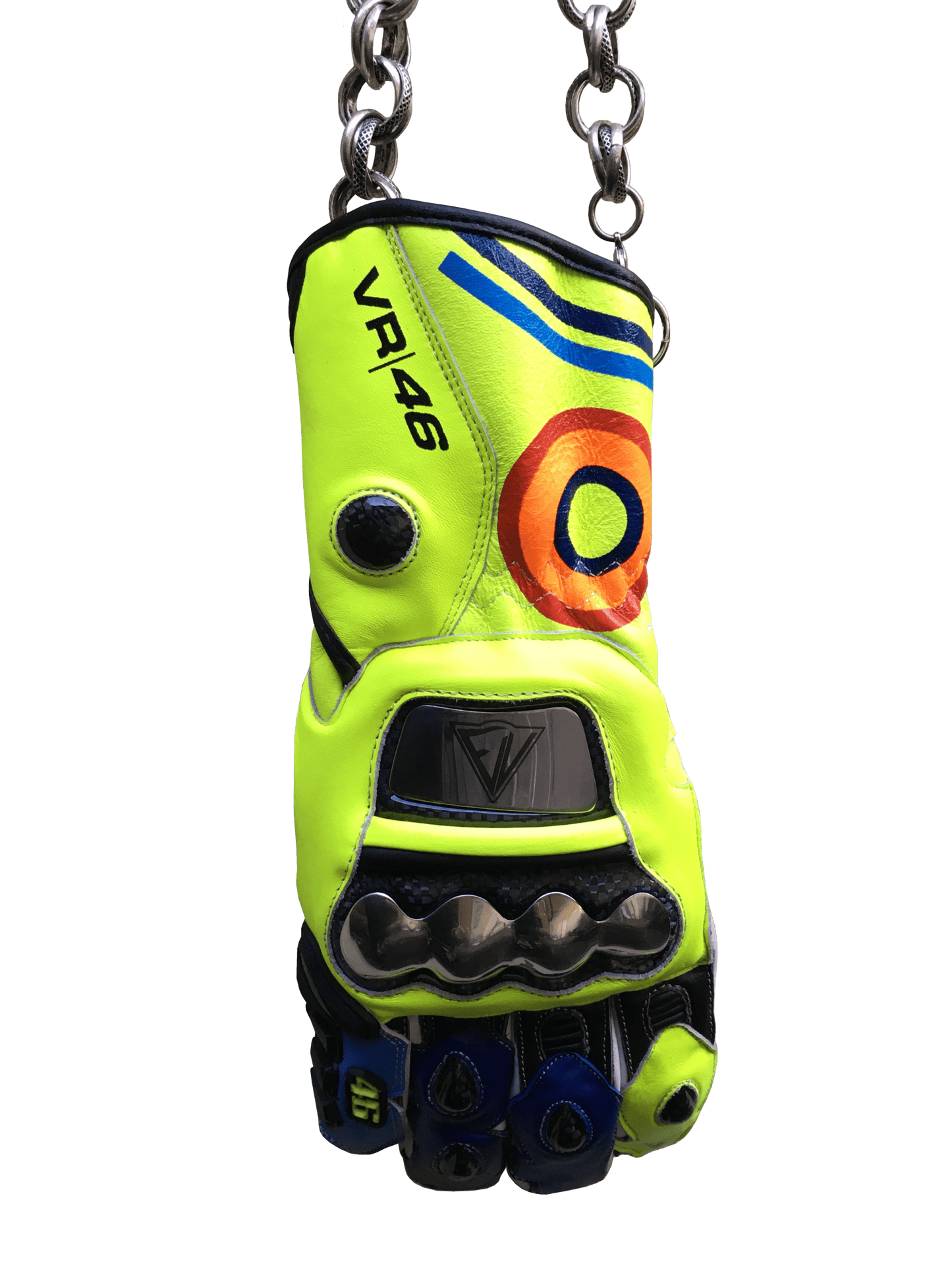 Neon Green Long Chain Handbag-phlegm-APOC STORE