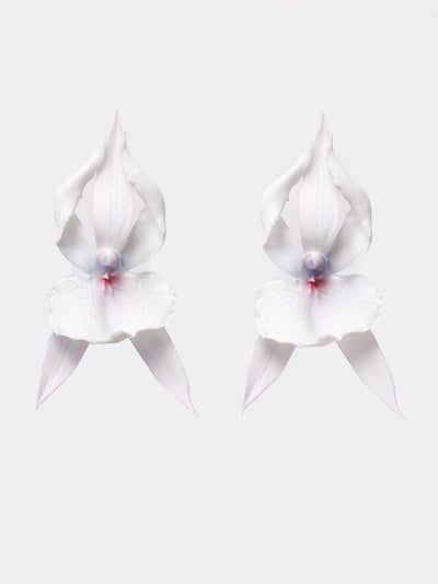 Ballerina Orchid Earrings-Baggira-APOC STORE