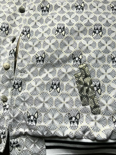 Golden Bomber Jacket-Polyhedron-APOC STORE