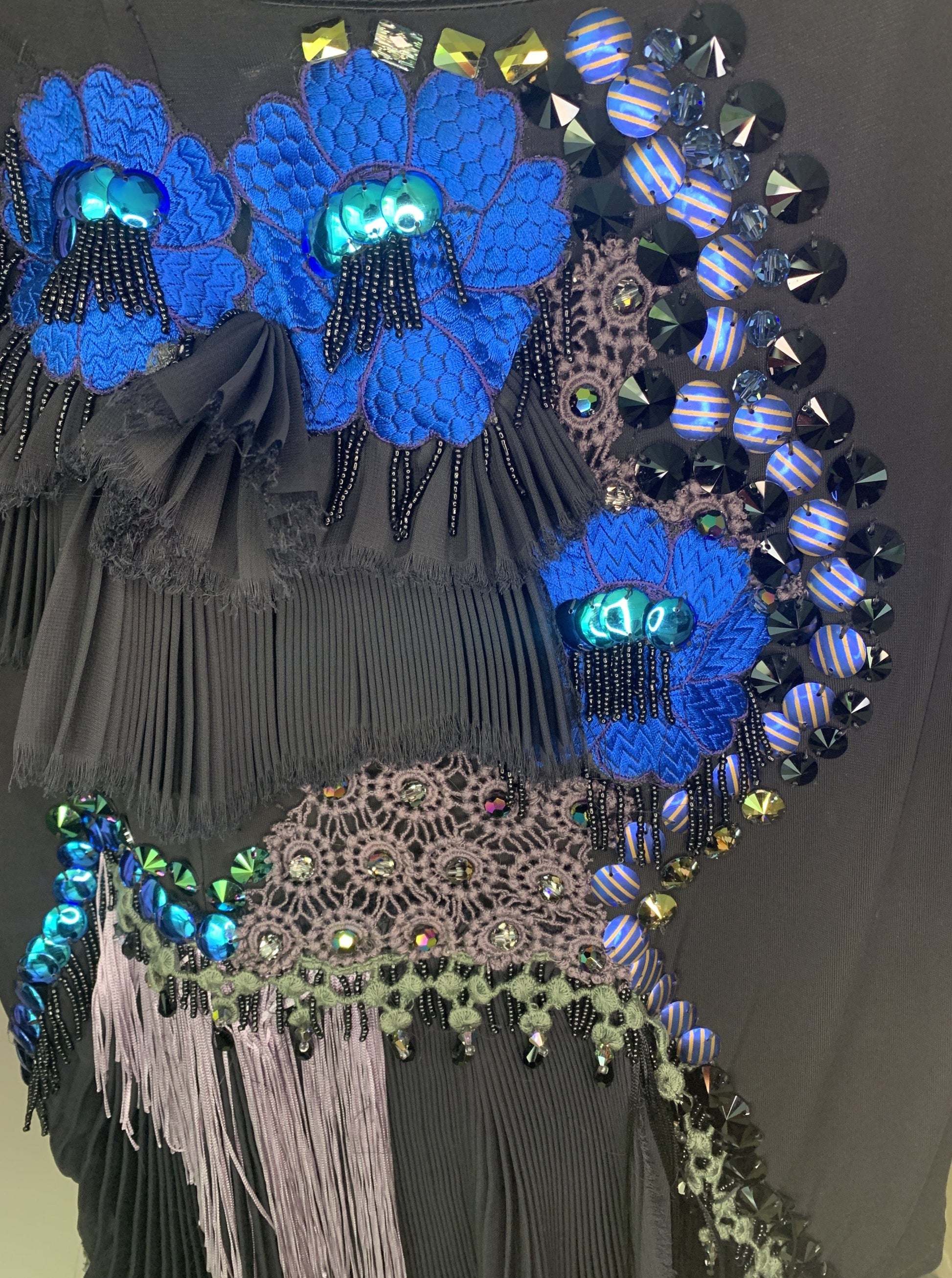 Embroidered Mini Skirt-Lou de Bètoly-APOC STORE