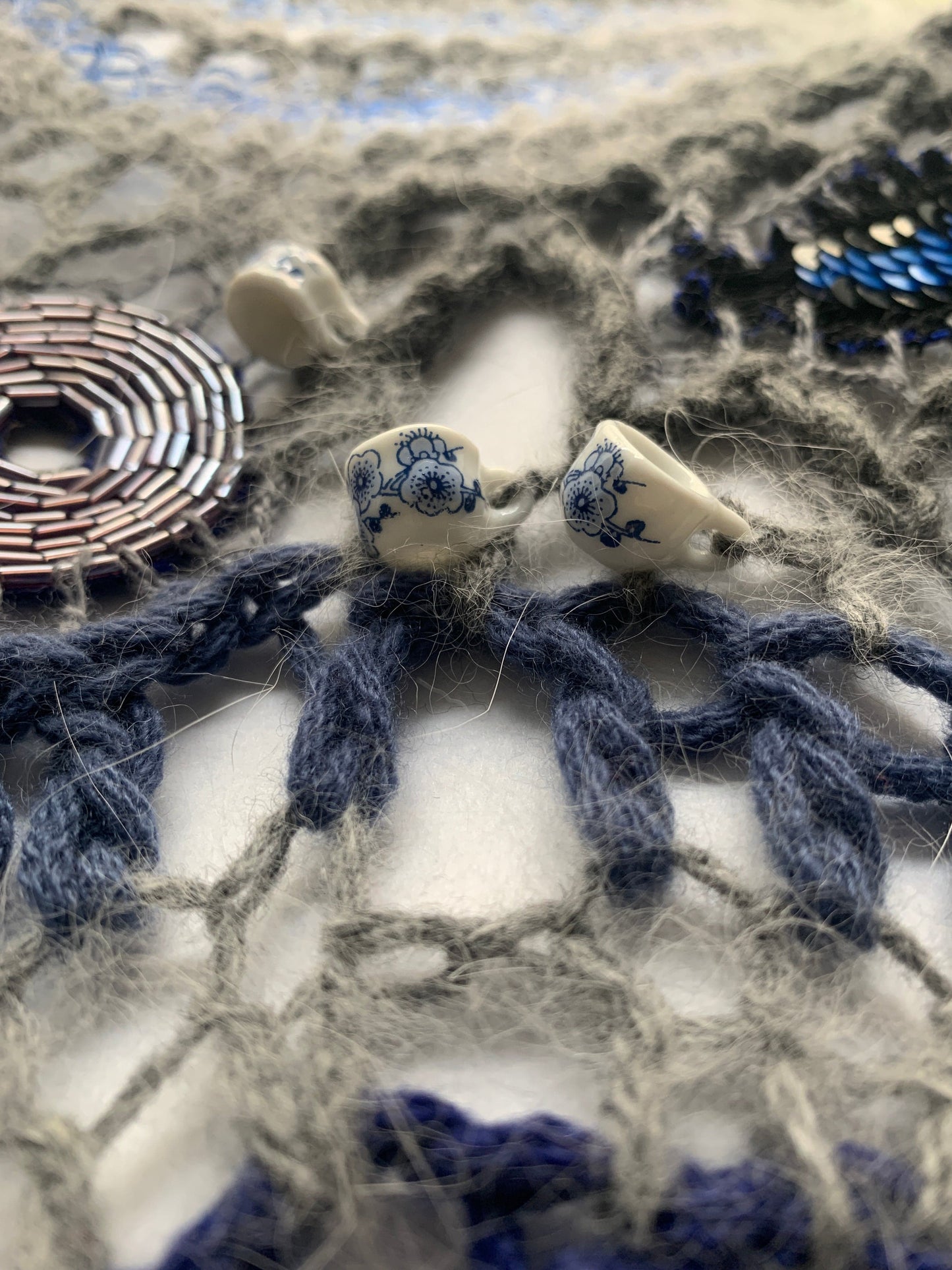 Cashmere Angora Crochet Embroidered Top-Lou de Bètoly-APOC STORE