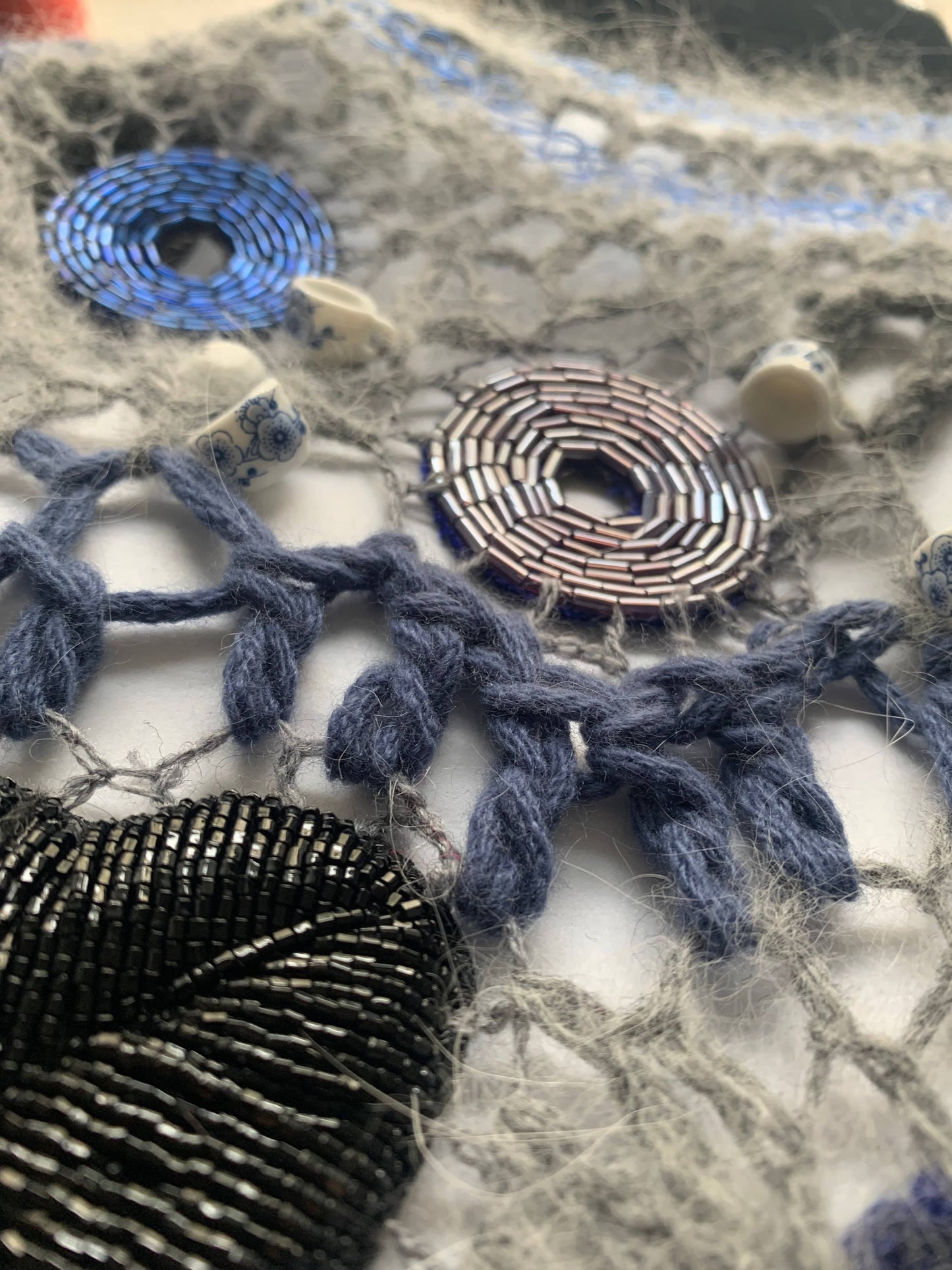 Cashmere Angora Crochet Embroidered Top-Lou de Bètoly-APOC STORE