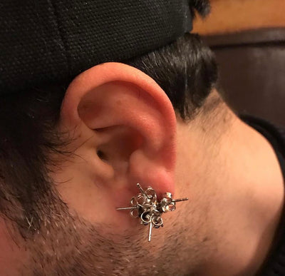 Stud Earrings-D’heygere-APOC STORE