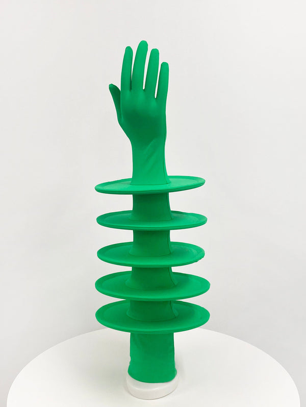Spinach Green Discs Glove-Sun Woo-APOC STORE