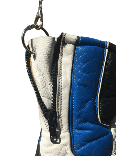 Blue and Black Long Chain Handbag-phlegm-APOC STORE