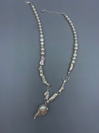 Darling Silver Necklace-Nadia Ridiandries-APOC STORE
