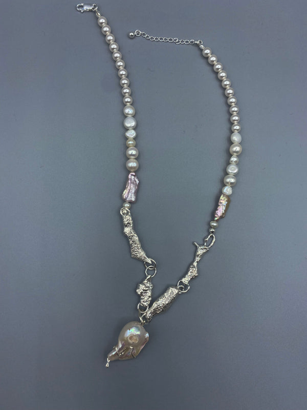 Darling Silver Necklace-Nadia Ridiandries-APOC STORE