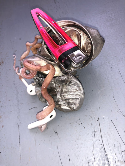 Neon Pink Lighter Hair Clip-Corrina Goutos-APOC STORE