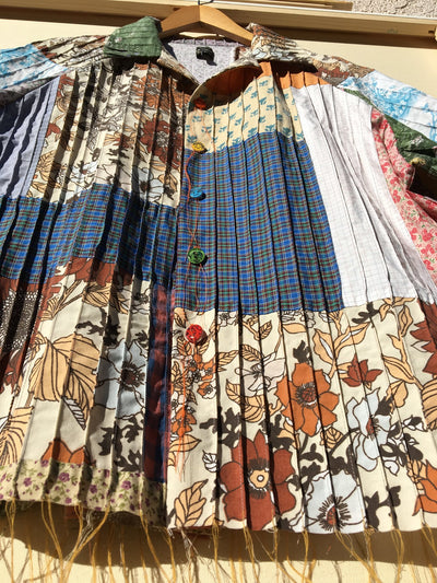 Patchwork Raglan Shirt-Jetpack Hom(m)e-APOC STORE