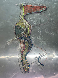 Fringed Beaded Crochet Top-Lou de Bètoly-APOC STORE